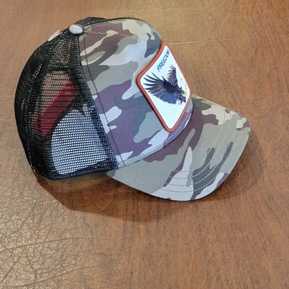 GOORIN BROS Freedom Camouflage Eagle Trucker Hat New with tags. One size - Picture 2 of 8